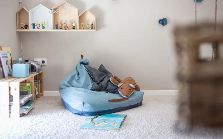 DIY Sitzsack für Kinder nähen - Die Anleitung!