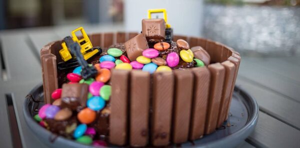 Baustellen-Kuchen Zum Geburtstag – Motivkuchen Für Kinder