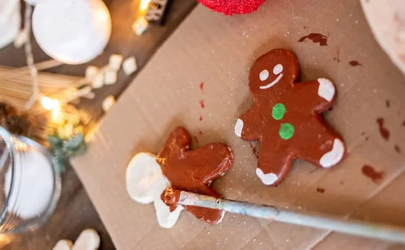 Lebkuchen aus Salzteig für den Kaufladen