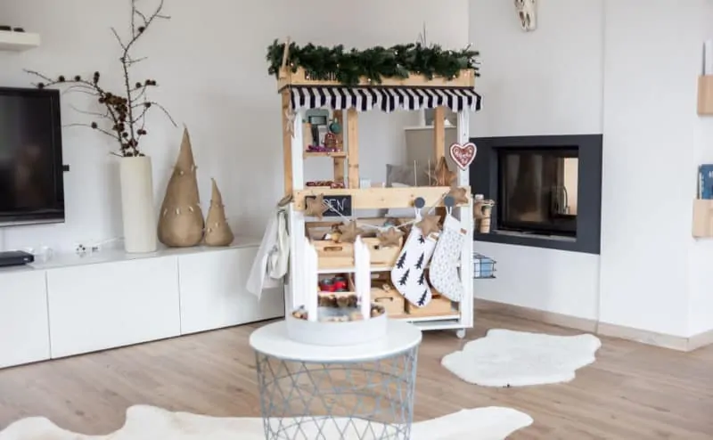 DIY Anleitung für den Kaufladen oder Weihnachtsmarktstand