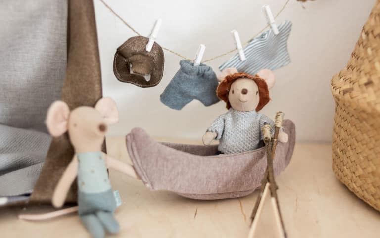 Schnittmuster Kleidung nähen Maileg Mäuse