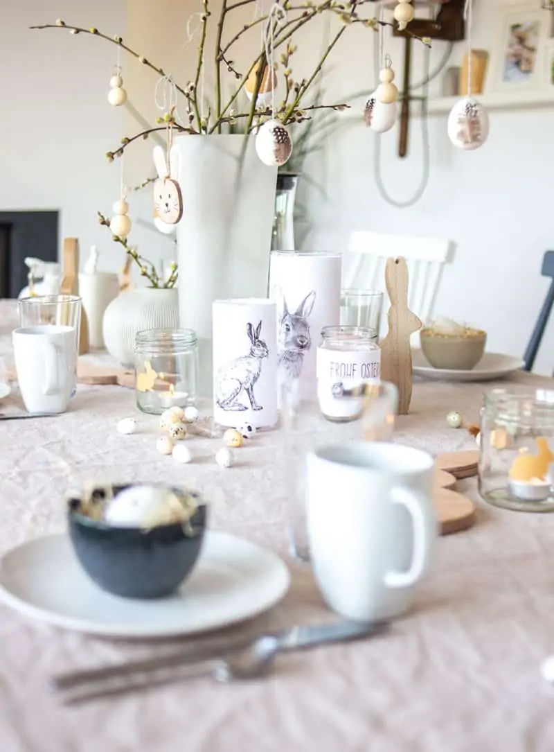Nachhaltige Ostertafel