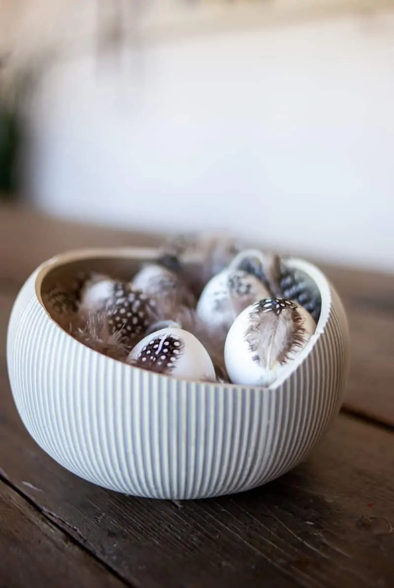 Anleitung diy Feder-Ostereier 