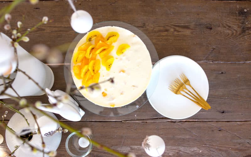 Rezept Joghurt-Orangen-Torte - Ostertorte