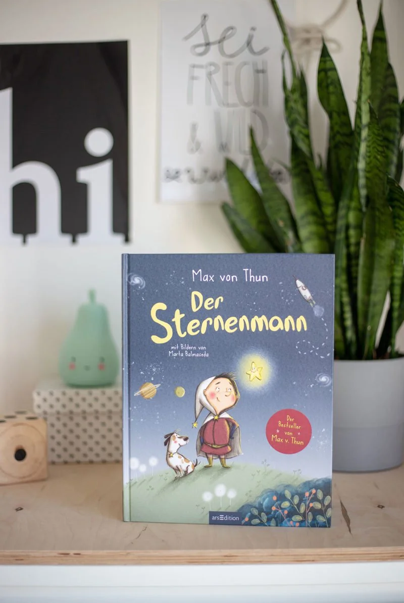 Der Sternenmann von Max von Thun - Kinderbuchtipp für Gute-Nacht-Geschichten für 3- bis 6-jährige