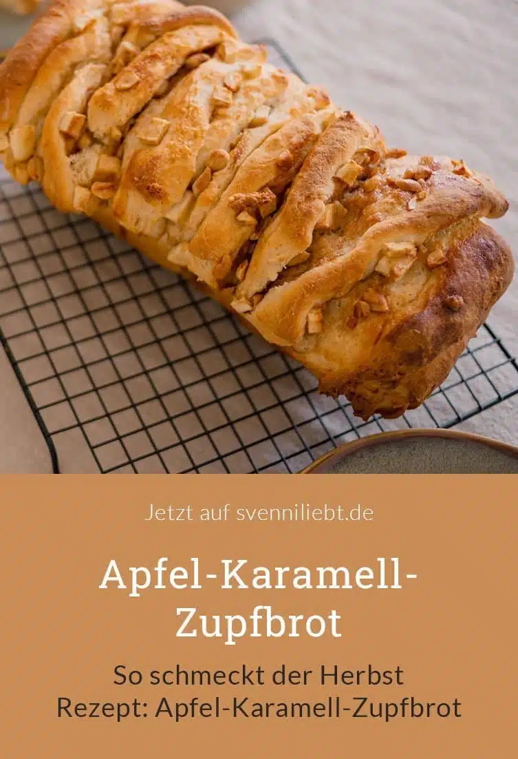 Wie schmeckt der Herbst? Nach Apfel-Karamell-Zupfbrot
