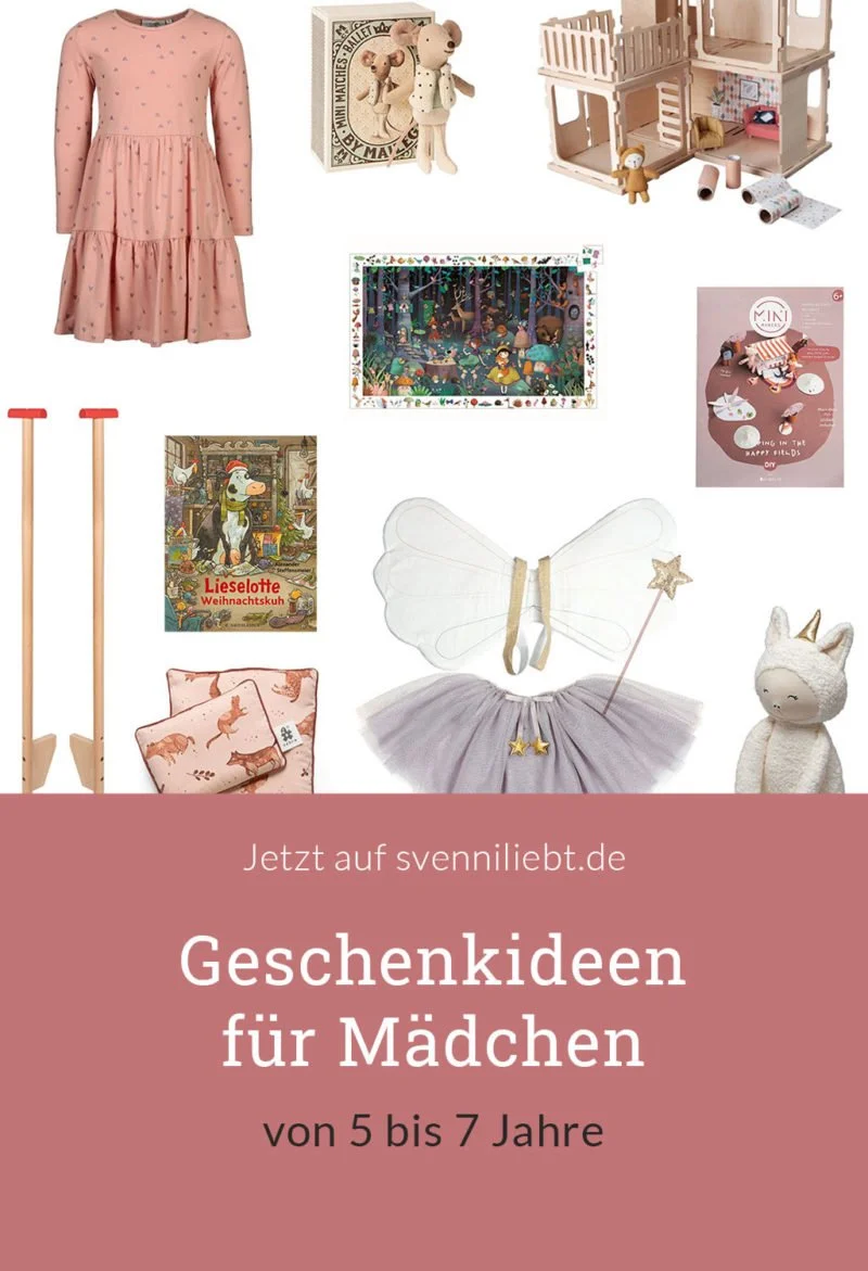 Geschenkideen für Mädchen im Alter von 5 bis Jahre