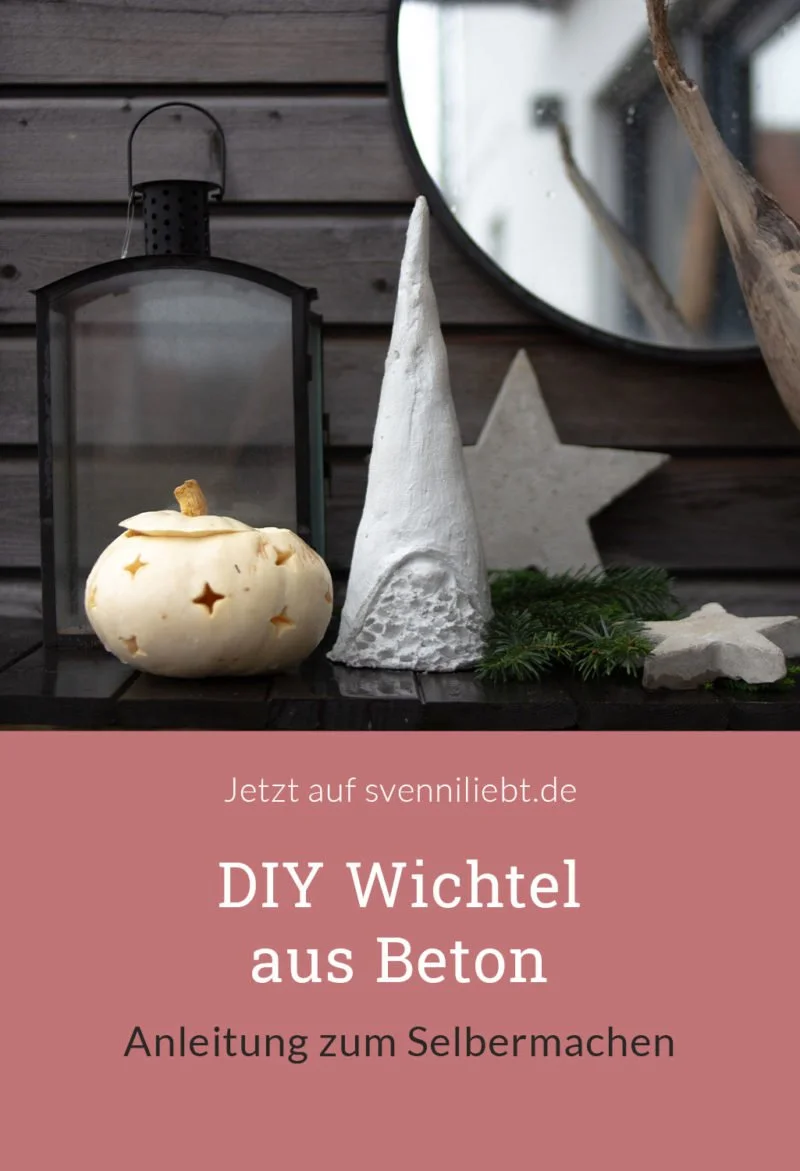 DIY Weihnachtswichtel aus Beton: Schritt-für-Schritt-Anleitung 