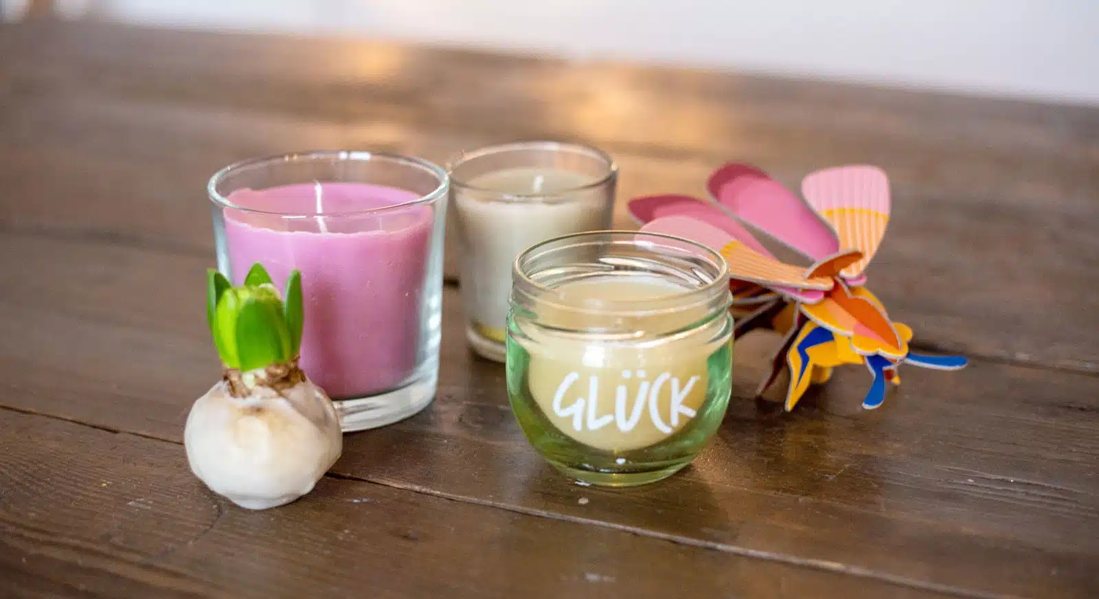 Duftkerzen aus Wachsresten selber gießen