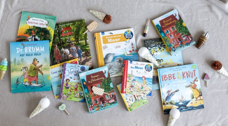 Sommerbücher für Kinder: 12 Kinderbuch Tipps für den Sommer (Lesealter 3-6 Jahre)