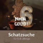 Ninja Schatzsuche für 5-8-Jährige zum Ausdrucken