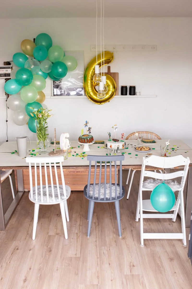 Ninjago Party - Kindergeburtstag - Deko und Kuchen