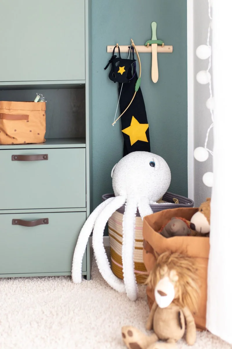 Aufbewahrung im Kinderzimmer