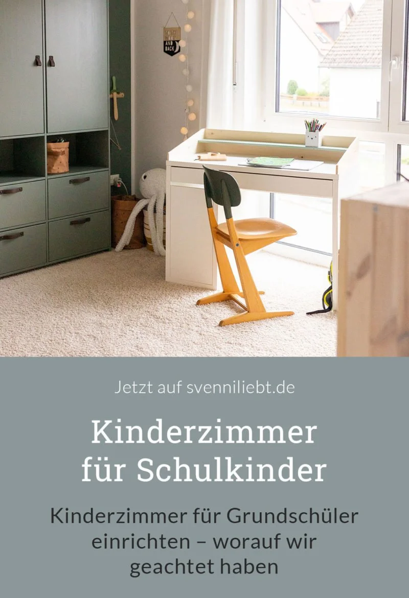 Kinderzimmer für Grundschulkinder einrichten