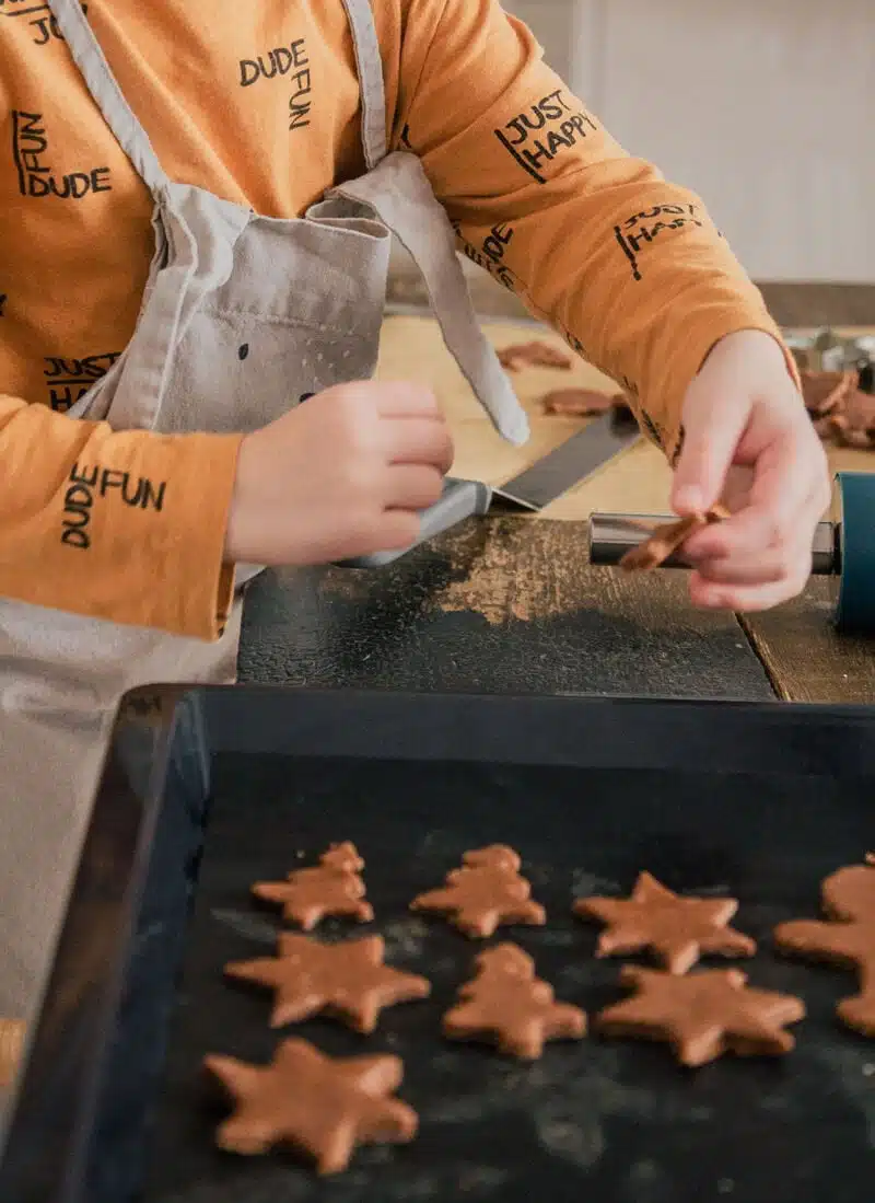 Pfefferkuchen ausstecken