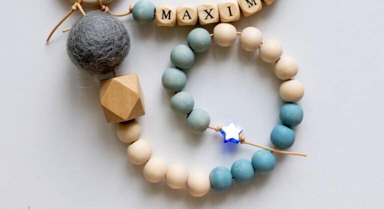 Geschenkidee Einschlung: Rechenkette selber machen