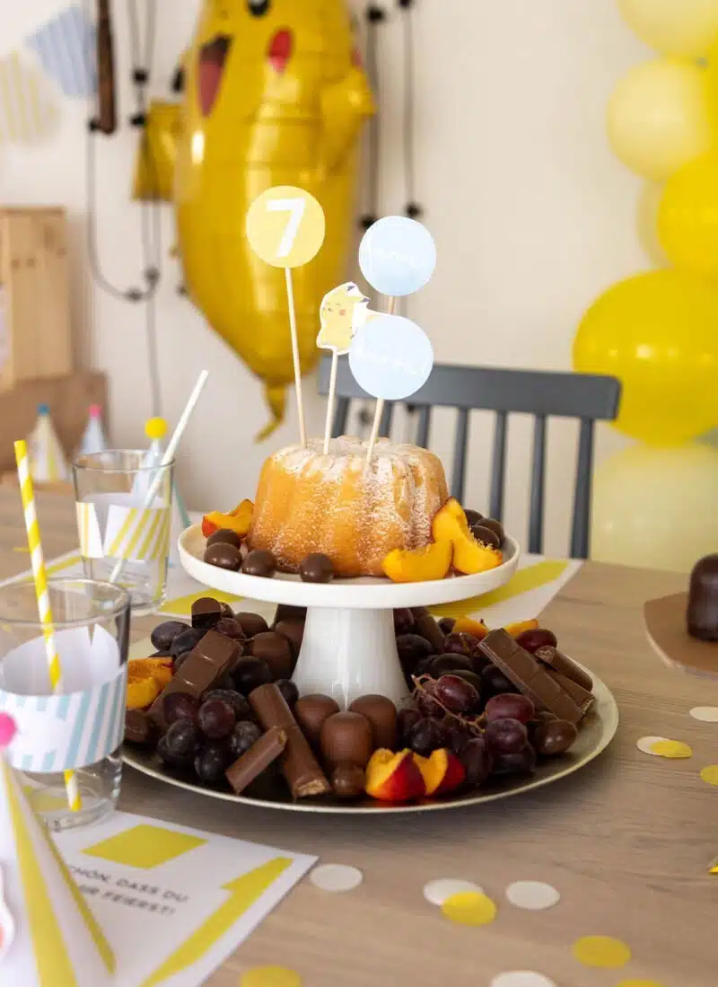 Pokémon-Geburtstag: Cake-Topper