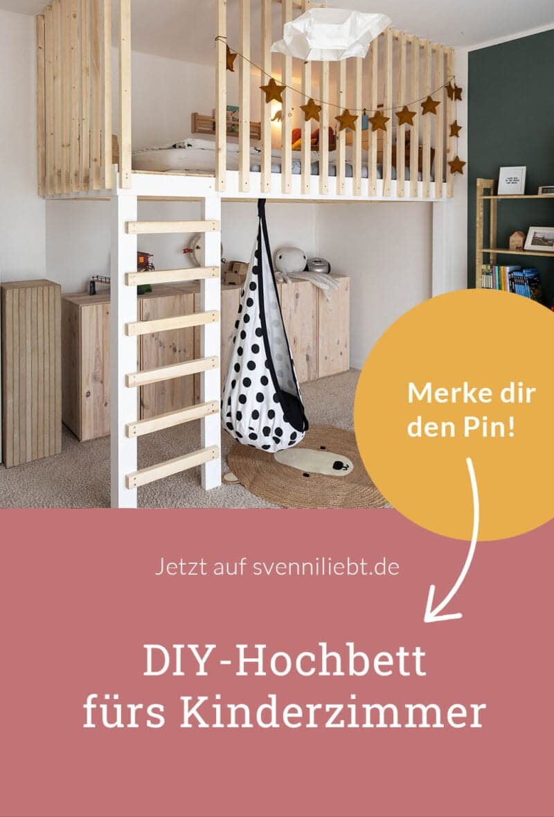 DIY-Hochbett für das Kinderzimmer