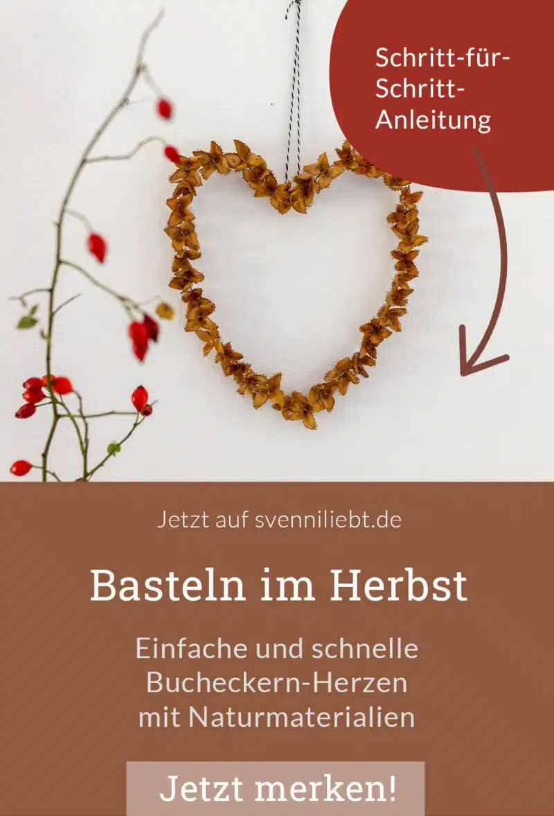 Basteln im Herbst mit Naturmaterialen