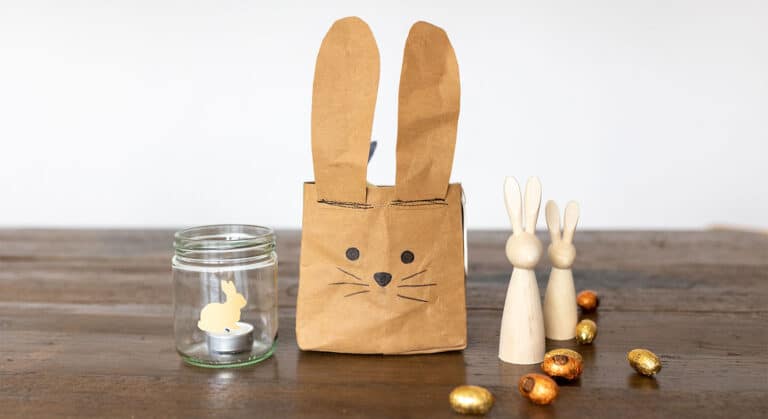 DIY Osterhasenkorb nähen - kostenlose Schritt-für-Schritt-Anleitung