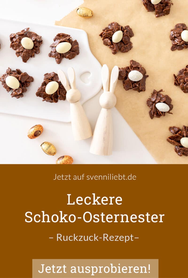 Leckere Schoko-Osternester – Ruckzuck-Rezept auf Pinterest merken