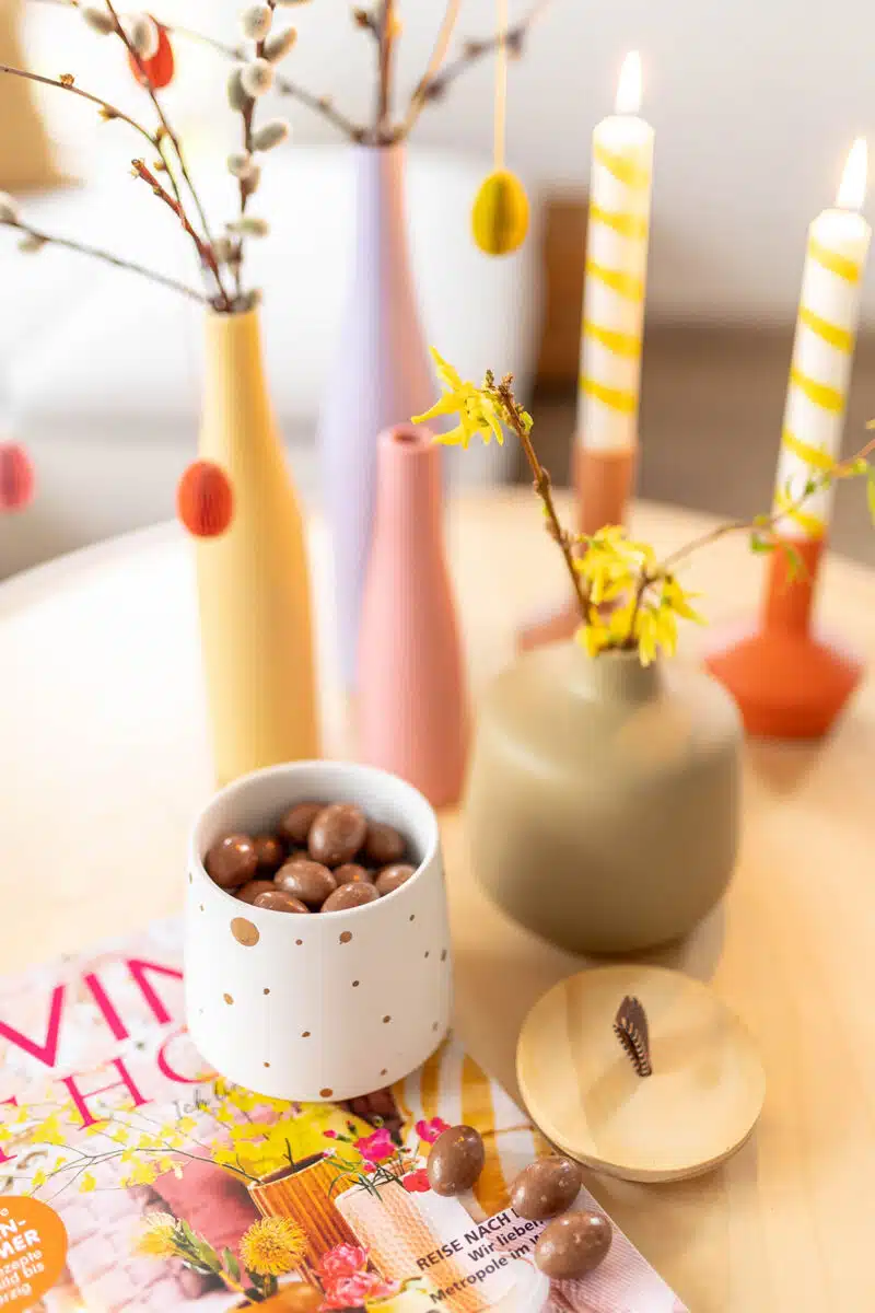 farbenfrohe Frühlingsdeko