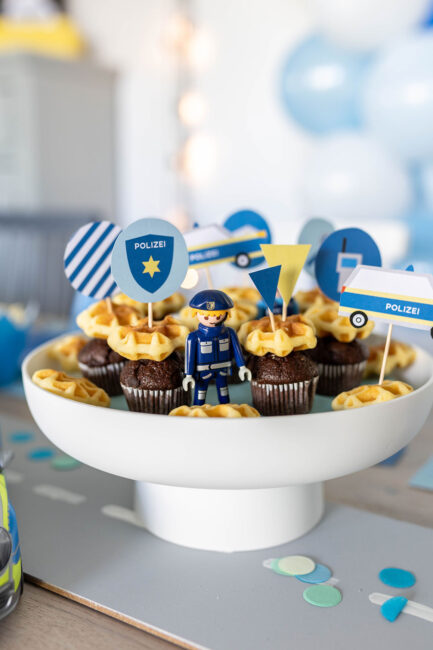 12 Polizei Kellen Kindergeburtstag - Deko & Mitgebsel Für Mottoparty