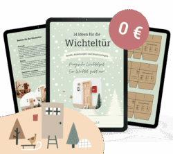 Ideen und Briefe für die Wichteltür