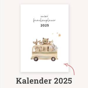 Kalender Familienplaner 2025 zum Ausdrucken