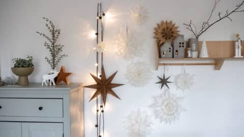 DIY Weihnachtsdeko aus Butterbrottüten basteln