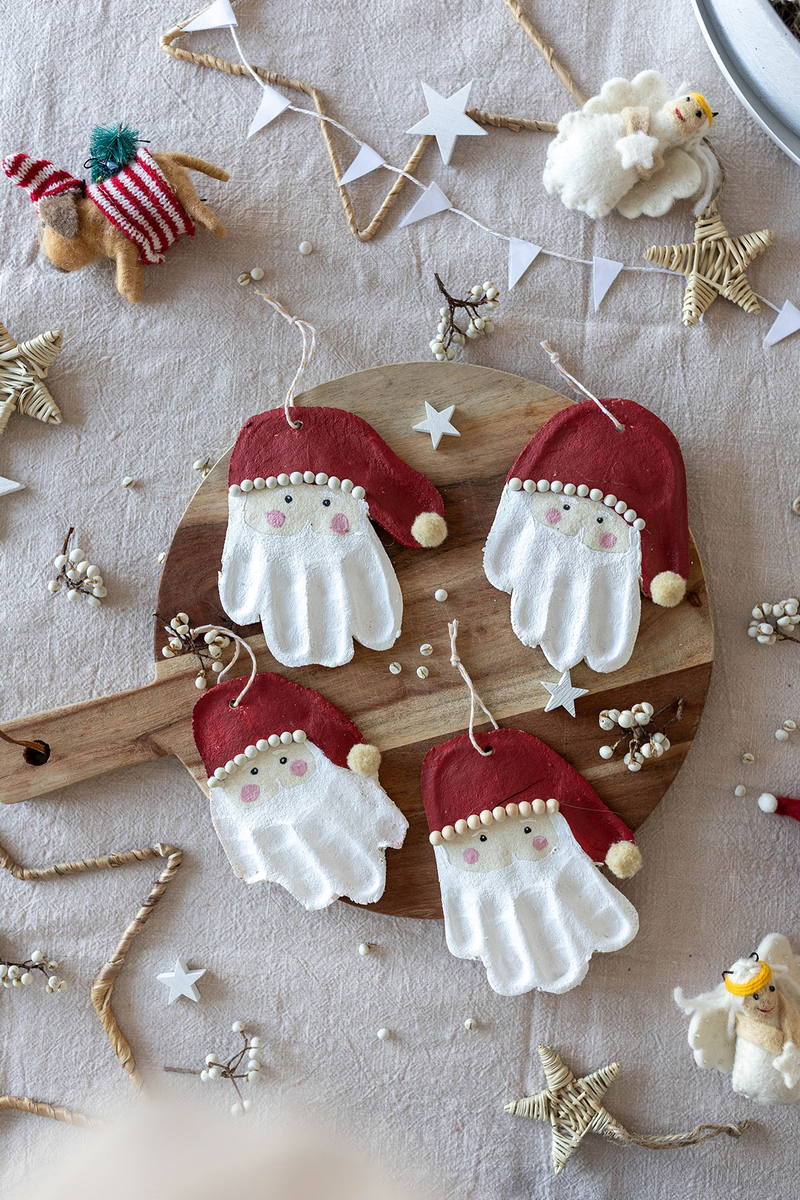 Spannende Weihnachtsdeko Basteln Mit Kindern Bild