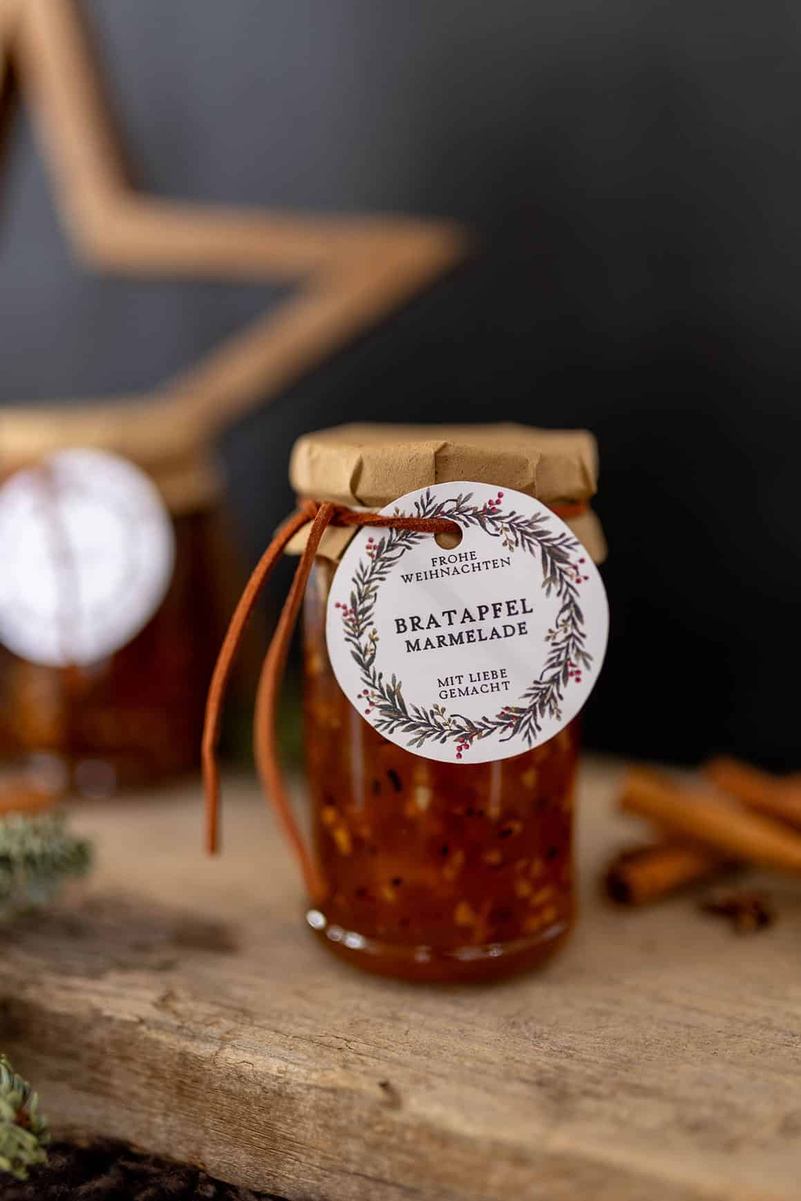 Leckere Bratapfel Marmelade: Das perfekte Mitbringsel zu Weihnachten!