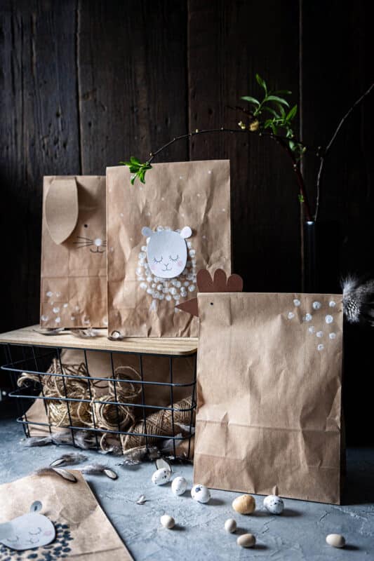 Ostergeschenke kreativ verpacken – 3 schnelle DIY-Ideen mit Papiertüten