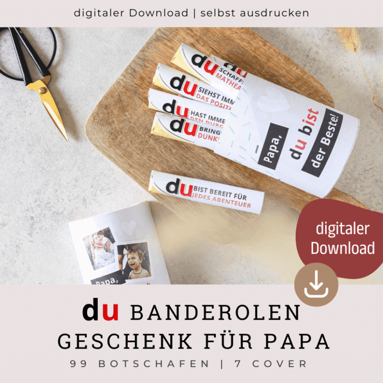 duplo Banderolen - Geschenk zum Vatertag oder Geburtstag