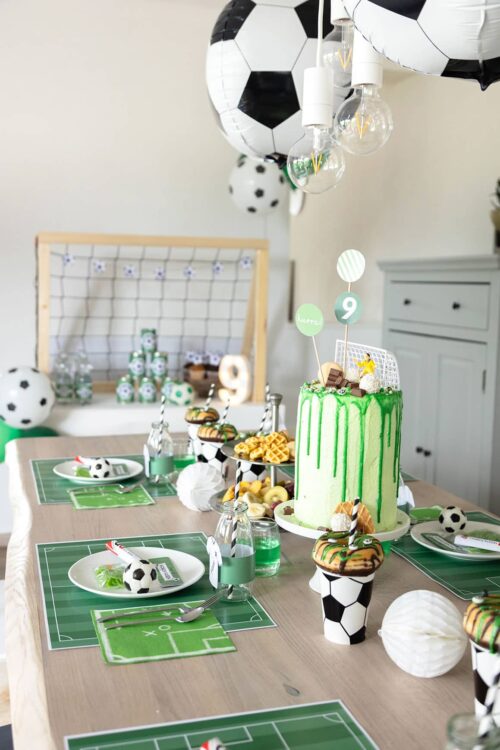 80 Stück Fußball-Servietten Für Deine Perfekte Fußballparty