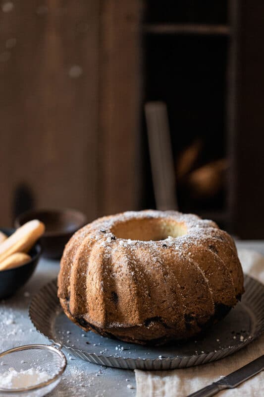 Zucchini Marmorkuchen - oder als Schokokuchen backen