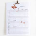Familienkalender 2027 ausdrucken