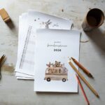 Familienkalender zum Ausdrucken auf DIN A4 oder DIN A3