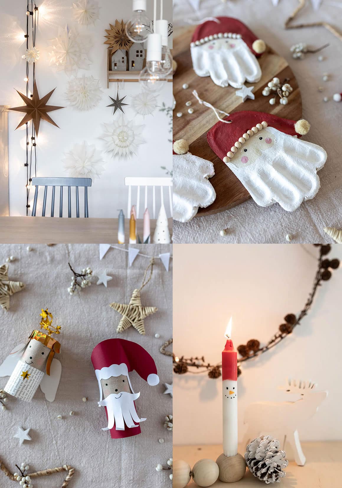 Spannende Weihnachtsdeko Basteln Mit Kindern Bild