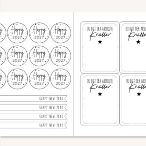 Geschenk Knallerbsen und Wunderkerzen