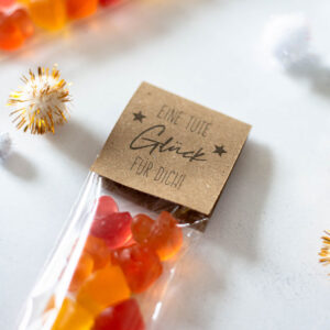 Geschenk Süßgkeiten Tüte Glück