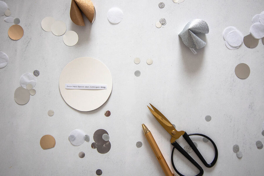 Glückskekse selber machen: So bastelst du die kleinen Überraschungen