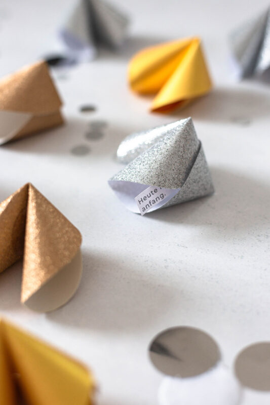 Glückskekse selber machen