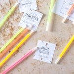 Knicklichter Vorlage für Silvester