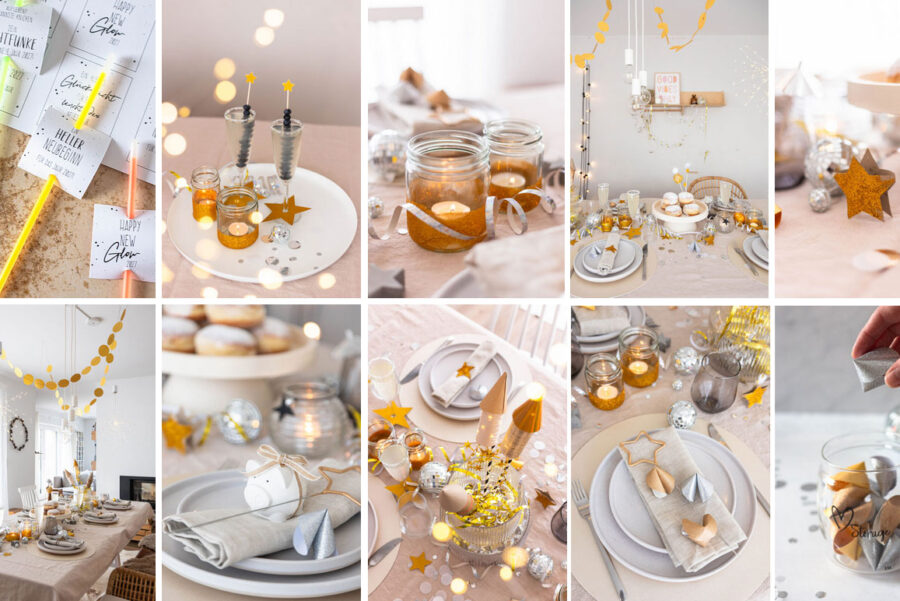 Silvester basteln - 11 kreative Ideen