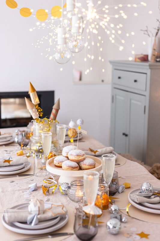 Silvester Deko Idee