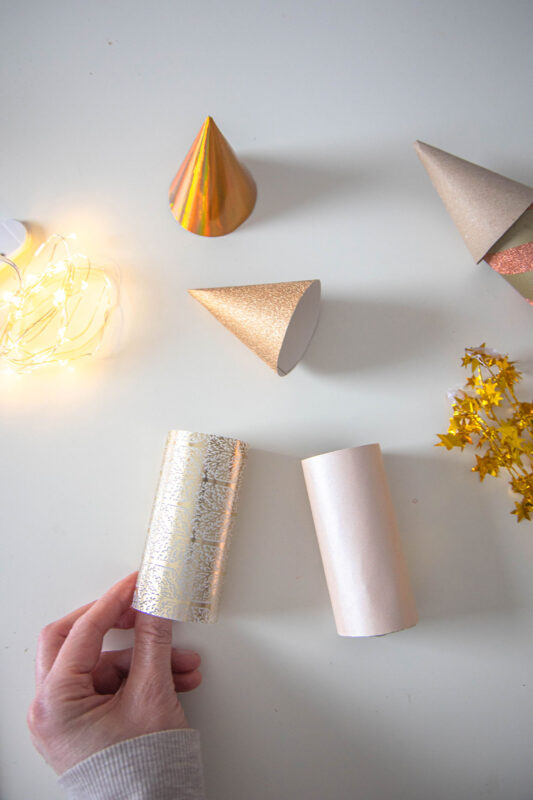 Silvester Deko basteln: So entstehen die leuchtenden Raketen