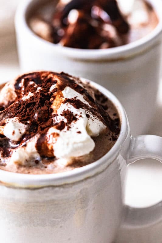 Heiße Schokolade Rezept: Die beste heiße Schokolade wie im Café 11 11 Die beste heiße Schokolake wie aus der Profi-Maschine