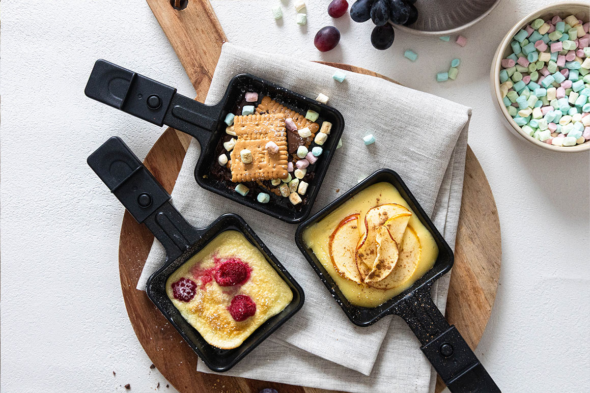 11 süße Raclette Ideen als Nachtisch