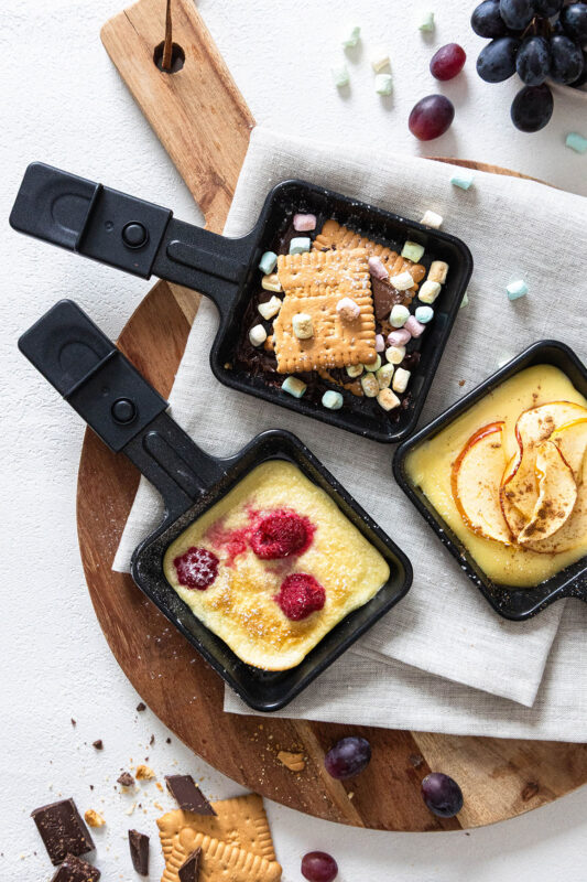 11 süße Raclette Ideen als Nachtisch 1 1 suesse Raclette Idee als Nachtisch 2